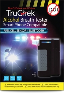 Alcohol Test Fuel Cell Bluetooth Black Meter