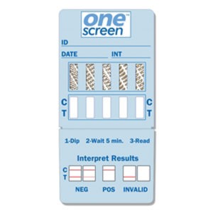 12 Panel Dip Card Onescreen - Rapid Urine Dip Test - American