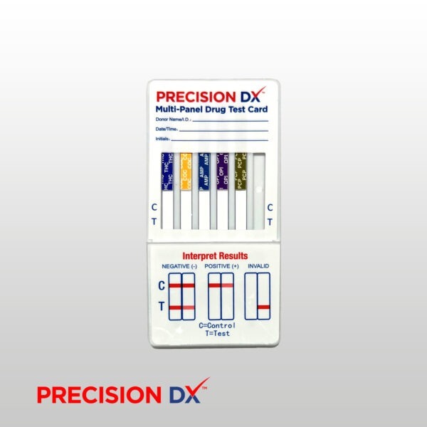 5 Panel Dip Card - Precision DX - THC/COC/AMP/OPI/PCP