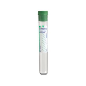 10ml BD Vacutainer Blood Collection Tubes with Sodium Heparin Additive Conventional Closure (Green)