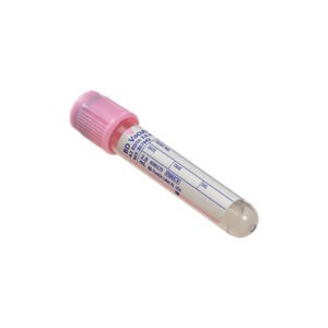 2ml BD Vacutainer Blood Collection Tubes with K2 EDTA Additive Hemogard Plastic Closure (Pink)
