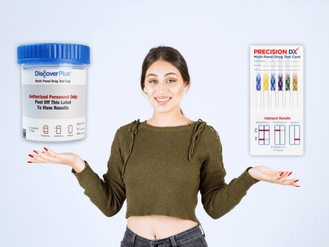Difference between Drug Test Cups and Drug Test Dip Cards